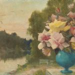 1208 8297 OIL PAINTING